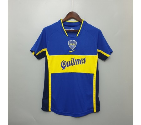 Boca Juniors 00/01 Home Dark Blue Soccer Jersey